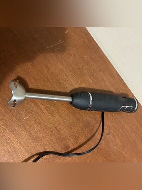 Chefman RJ19-MS-P-BLACK Handheld Blender 300W Black 2 Speeds Multifunctional